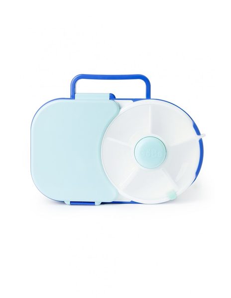 2IN1 Lunchbox & Snack Spinner - Blueberry Blue By GoBe
