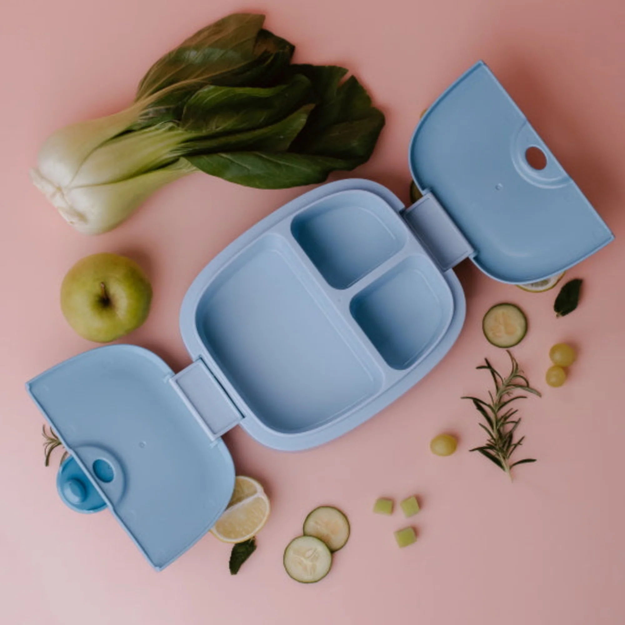 Slim Lunch Box - Blue By NUUMI - Image 2