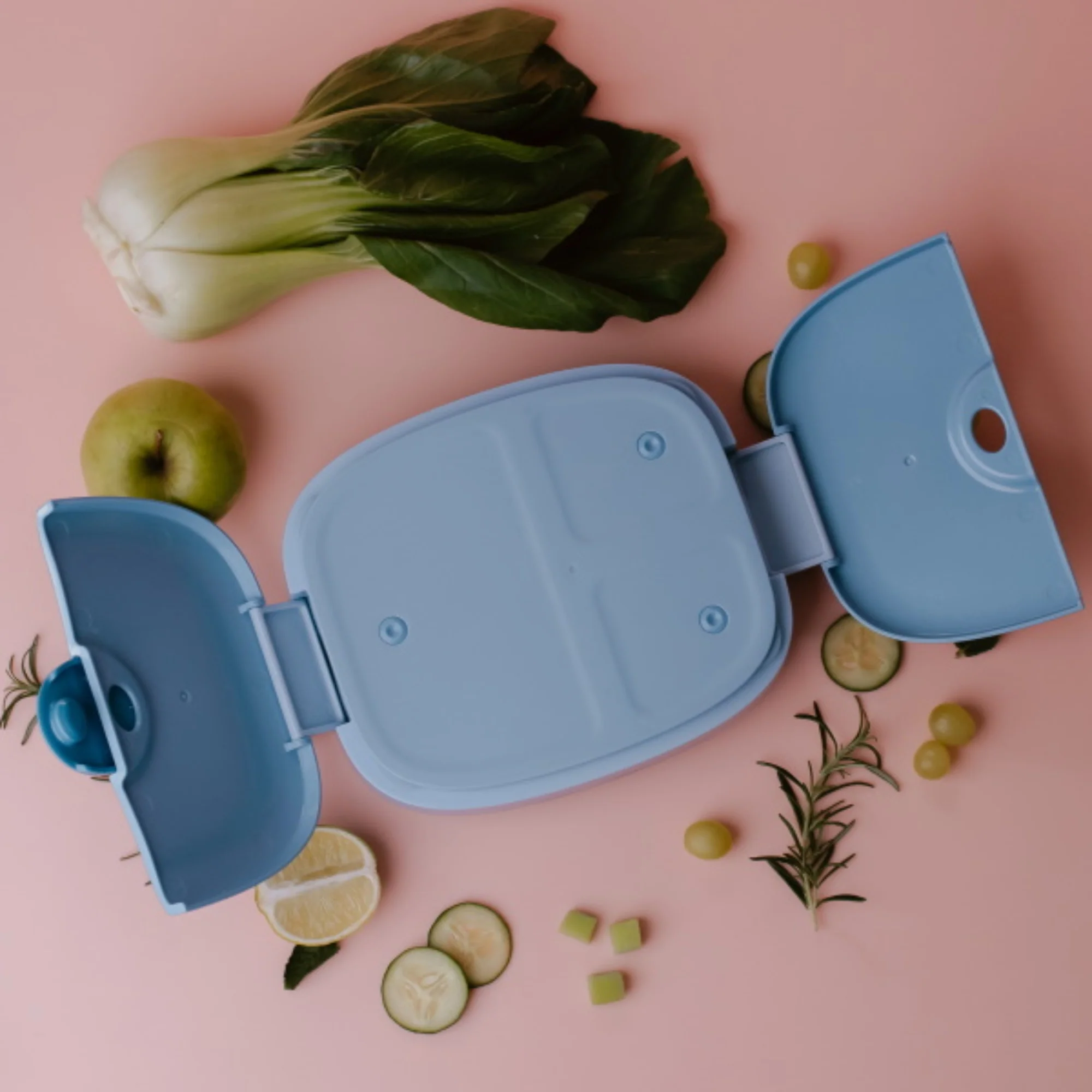 Slim Lunch Box - Blue By NUUMI - Image 3