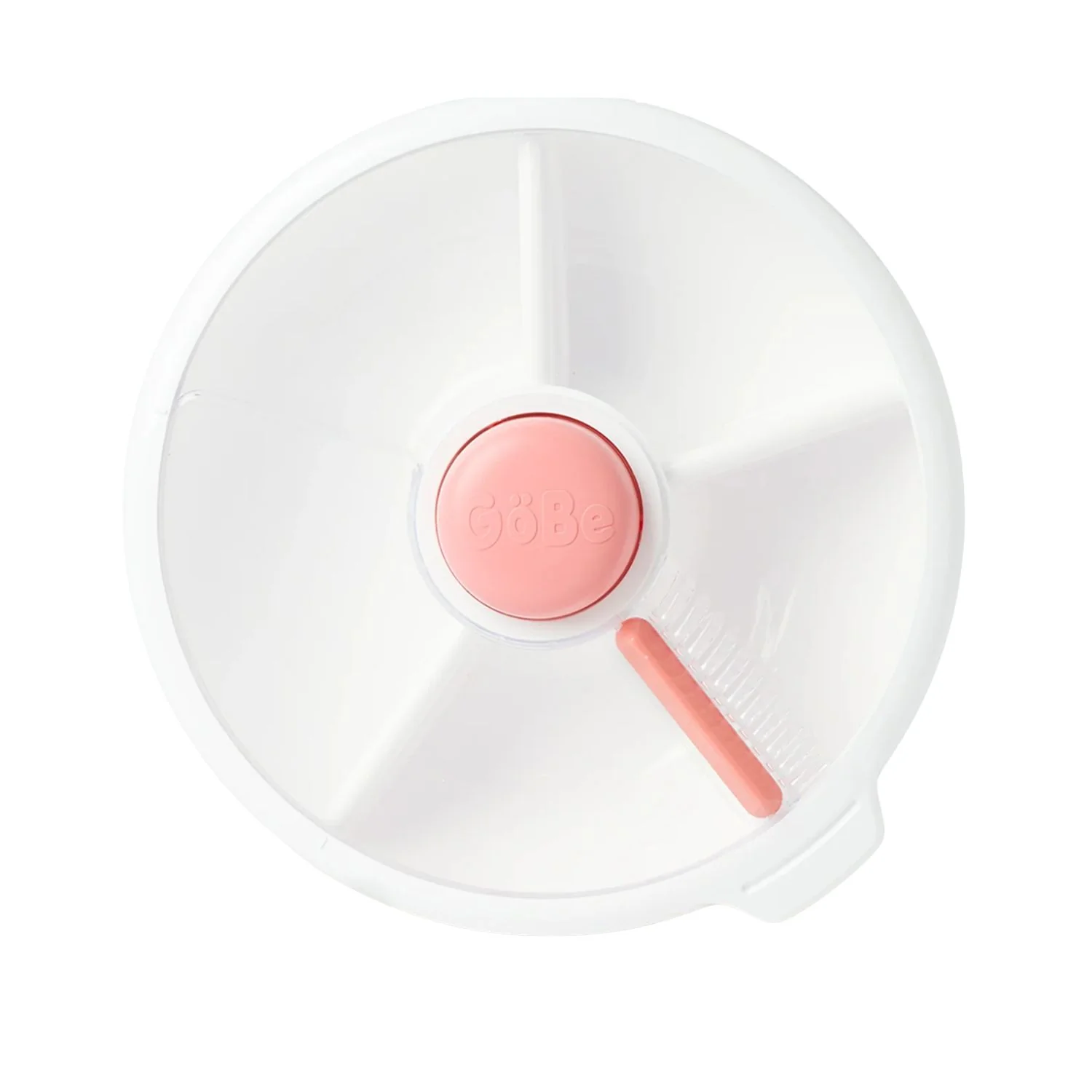 Large Snack Spinner - Coral Pink By GoBe
