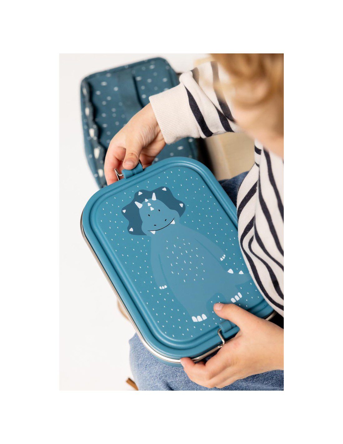 LUNCH BOX LARGE - MR. TRICERATOPS By Trixie - Image 3