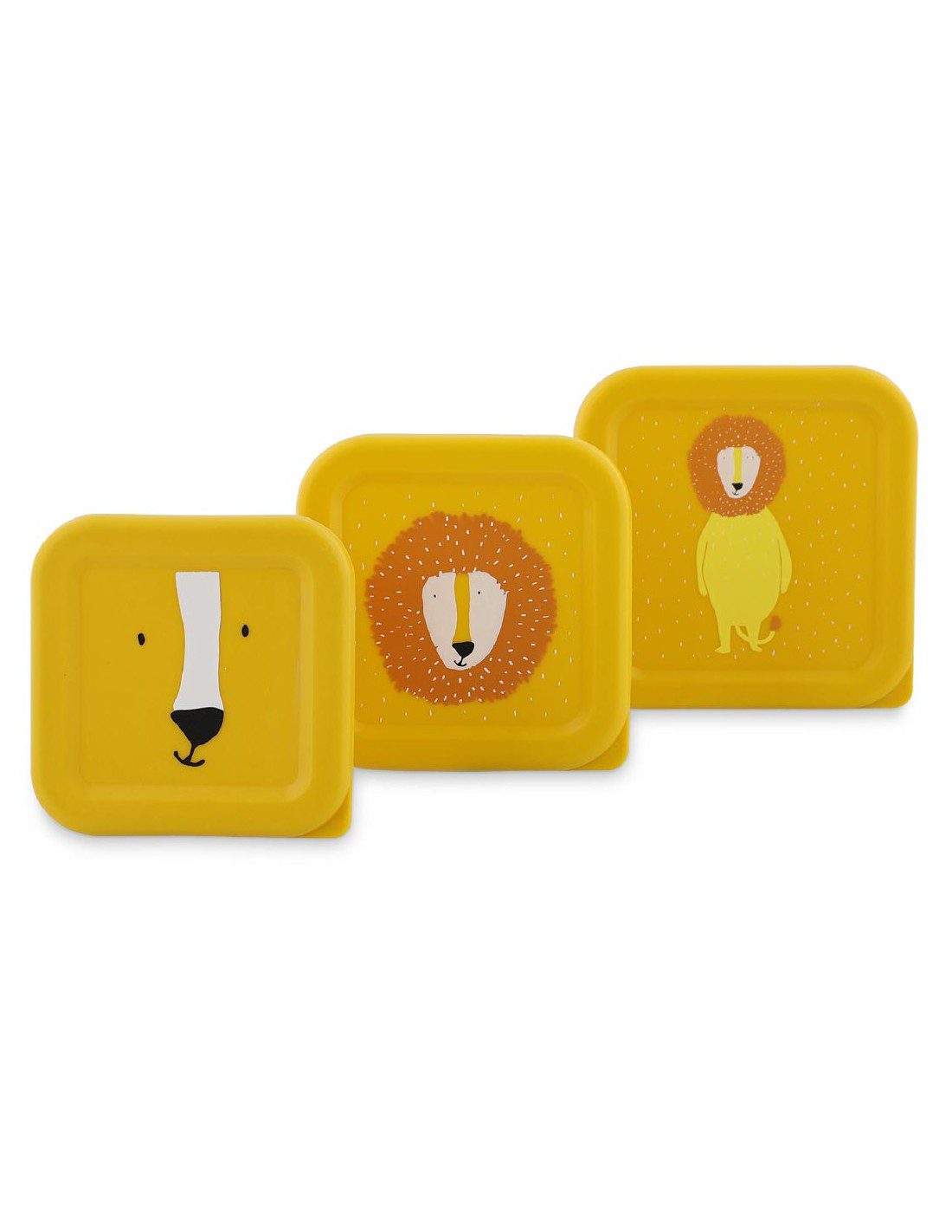 SNACK BOX NESTING - 3PCS - MR. LION By Trixie - Image 3