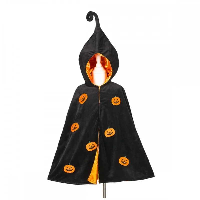 Cape - Halloween Pumpkin 4-8 Years By Souza