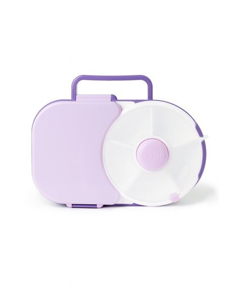 2IN1 Lunchbox & Snack Spinner - Grape Purple By GoBe