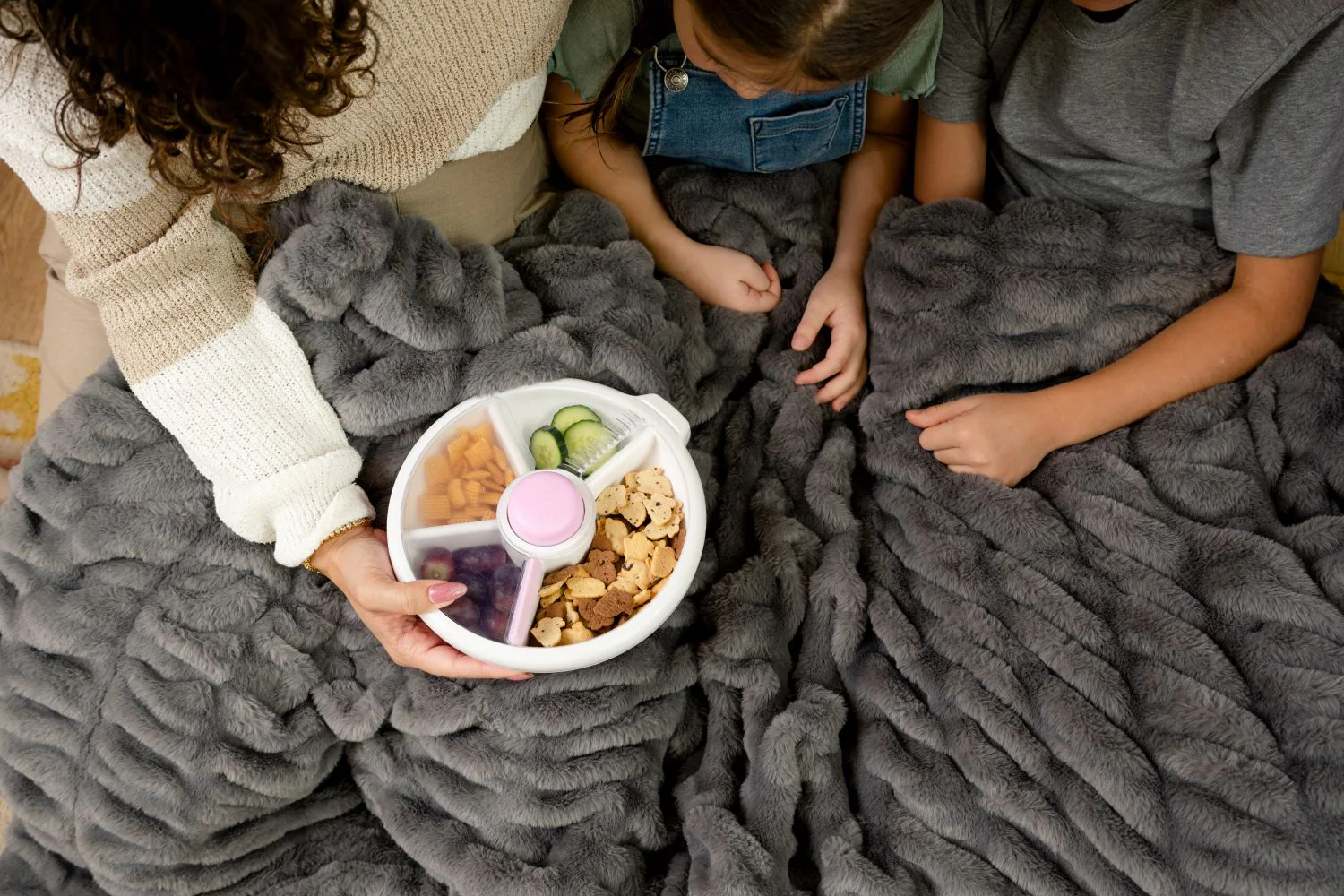 Large Snack Spinner - Taro Purple By GoBe - Image 6