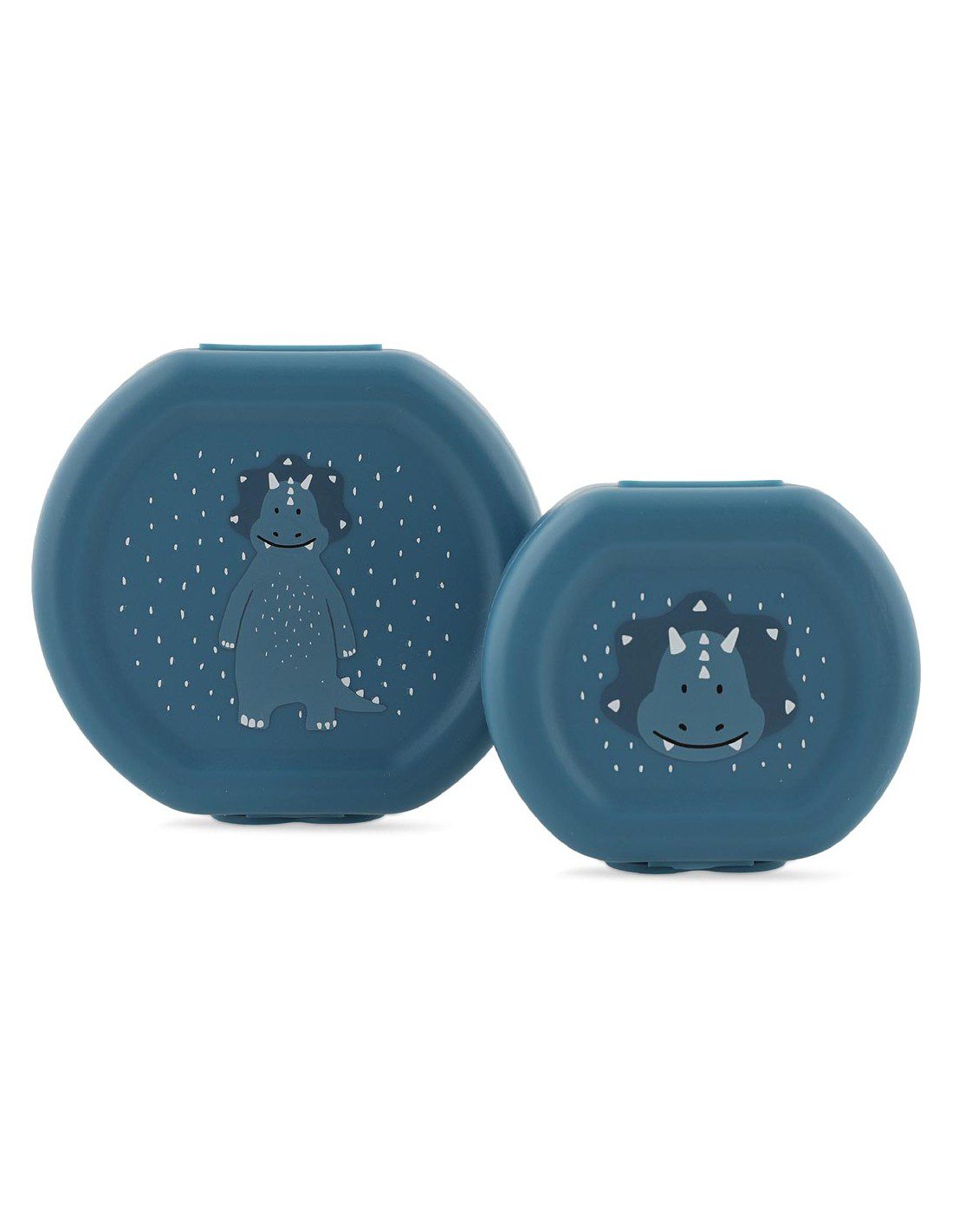 SNACK BOX WITH CLIP 2PCS MR. TRICERATOP By Trixie - Image 2