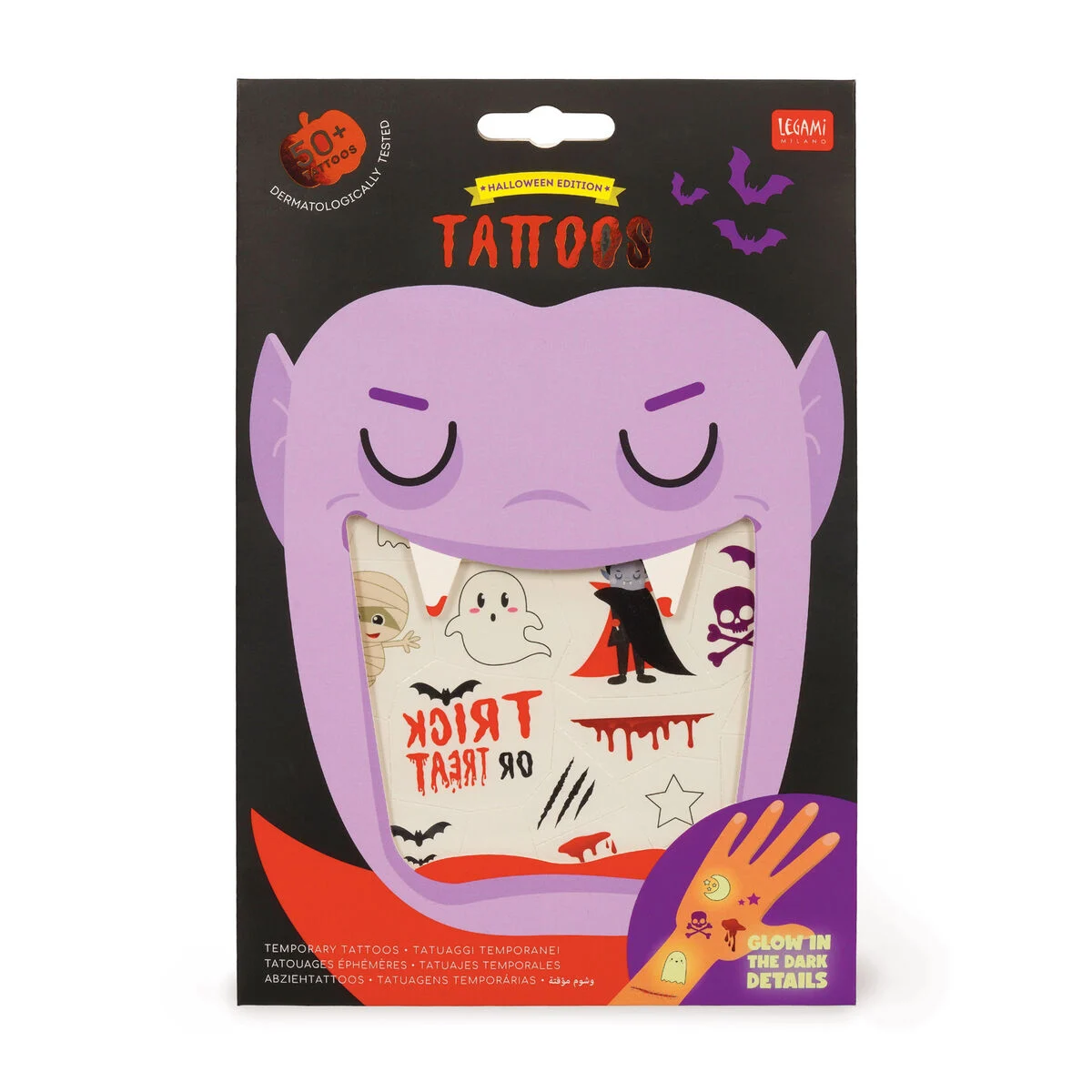 Temporary Tattoos - Halloween By Legami