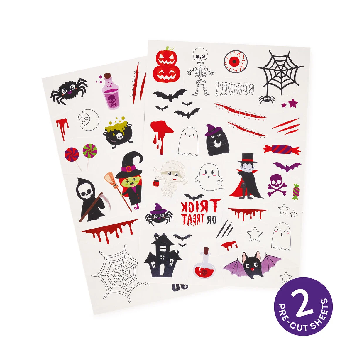 Temporary Tattoos - Halloween By Legami - Image 2