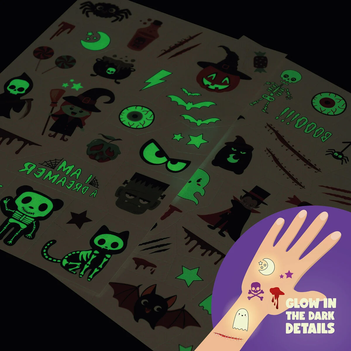 Temporary Tattoos - Halloween By Legami - Image 3