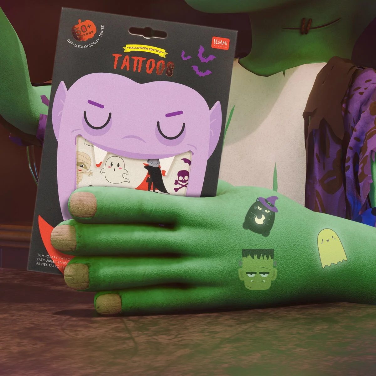 Temporary Tattoos - Halloween By Legami - Image 4