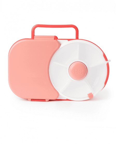 2IN1 Lunchbox & Snack Spinner - Watermelon Pink By GoBe