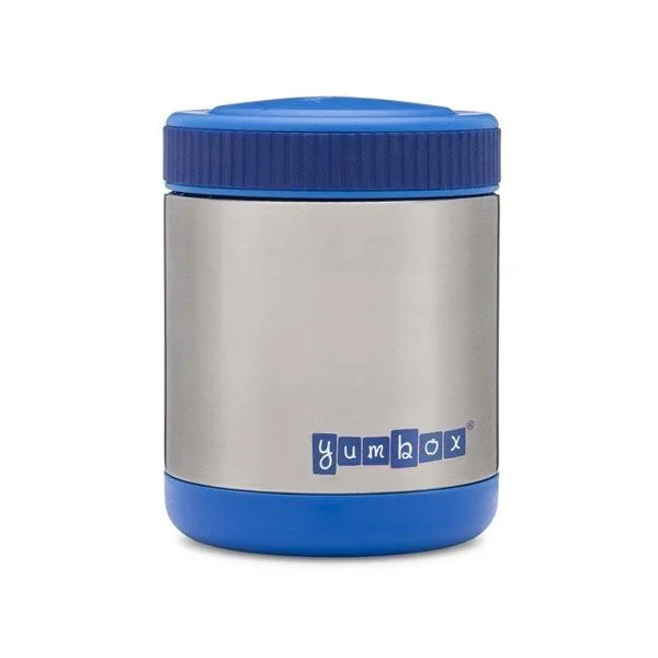 Zuppa Thermal Food Jar with Spoon and Band - Blue By Yumbox - Image 3