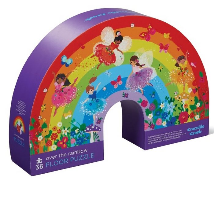 36-pc Puzzle Over The Rainbow By Crocodile Creek