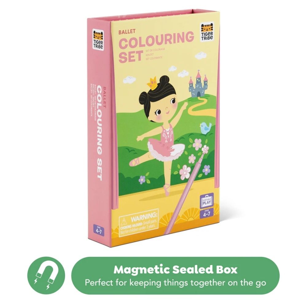 Activity Set Colouring Set Ballet By Tiger Tribe - Image 4