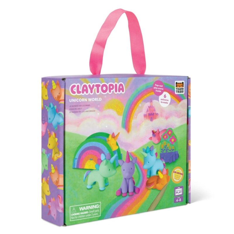 Activity Set Claytopia Unicorn World By Tiger Tribe