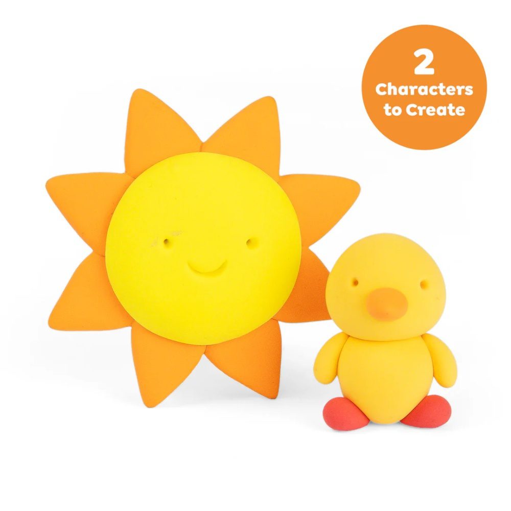 Super Clay Sunrise (Yellow + Orange) By Tiger Tribe - Image 2