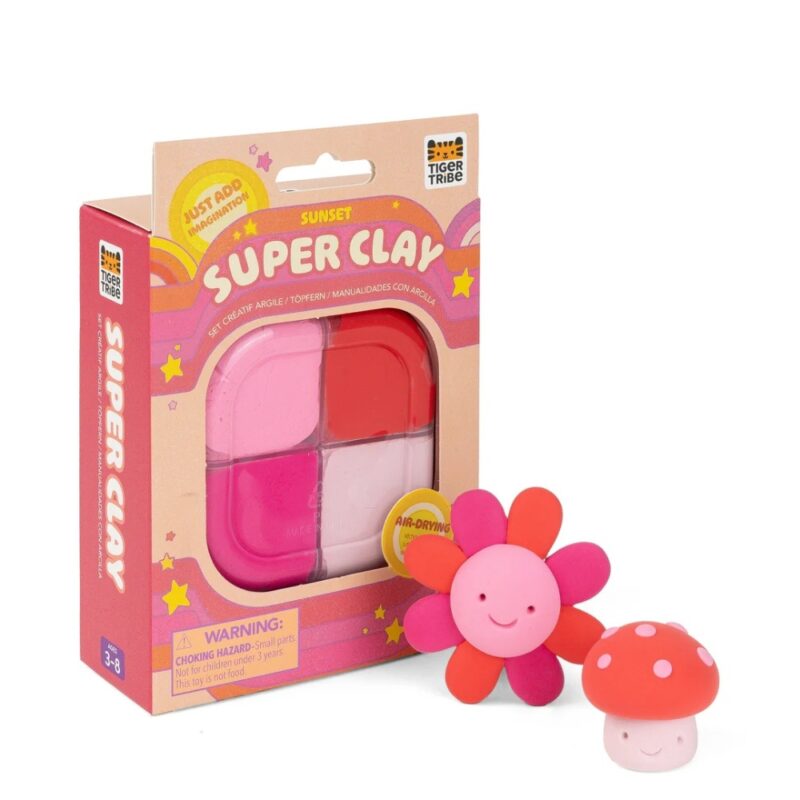 Super Clay Sunset (Pink + Red) By Tiger Tribe
