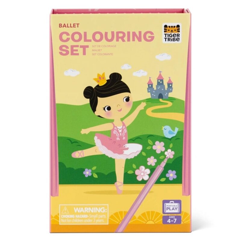 Activity Set Colouring Set Ballet By Tiger Tribe