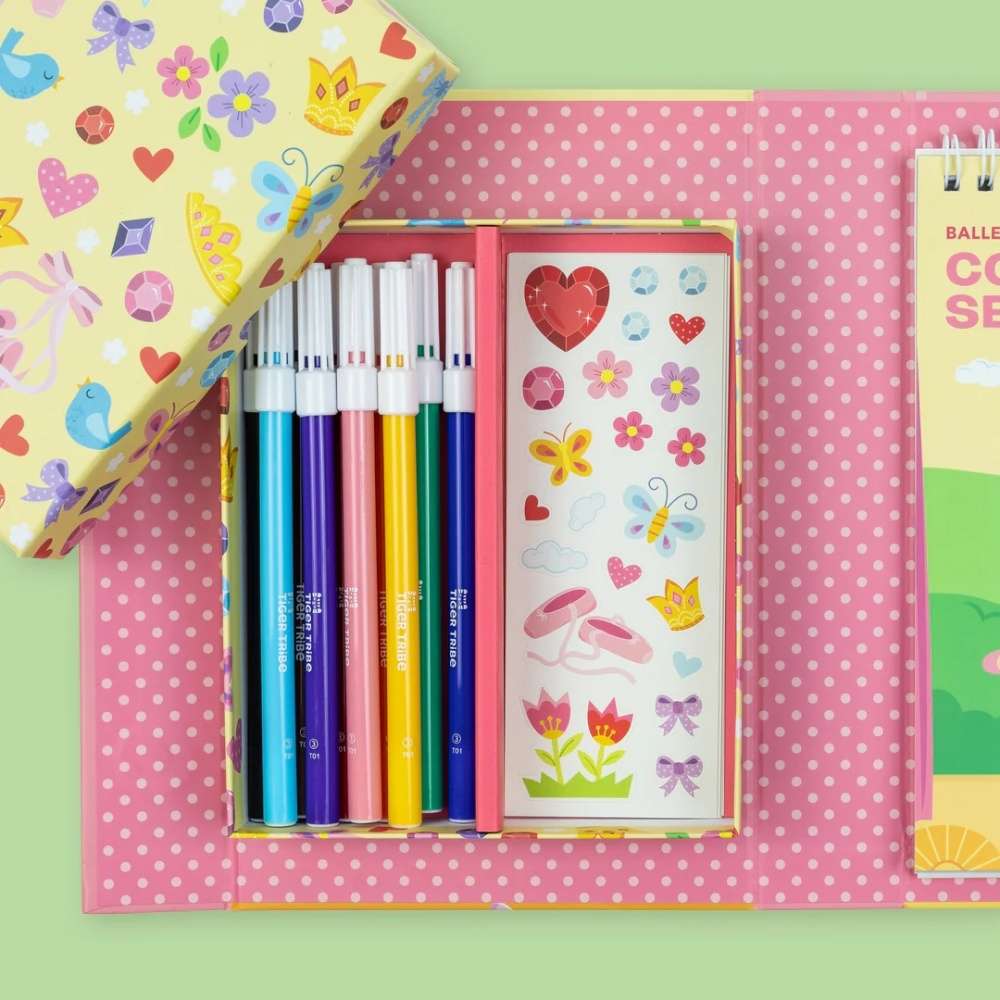 Activity Set Colouring Set Ballet By Tiger Tribe - Image 10