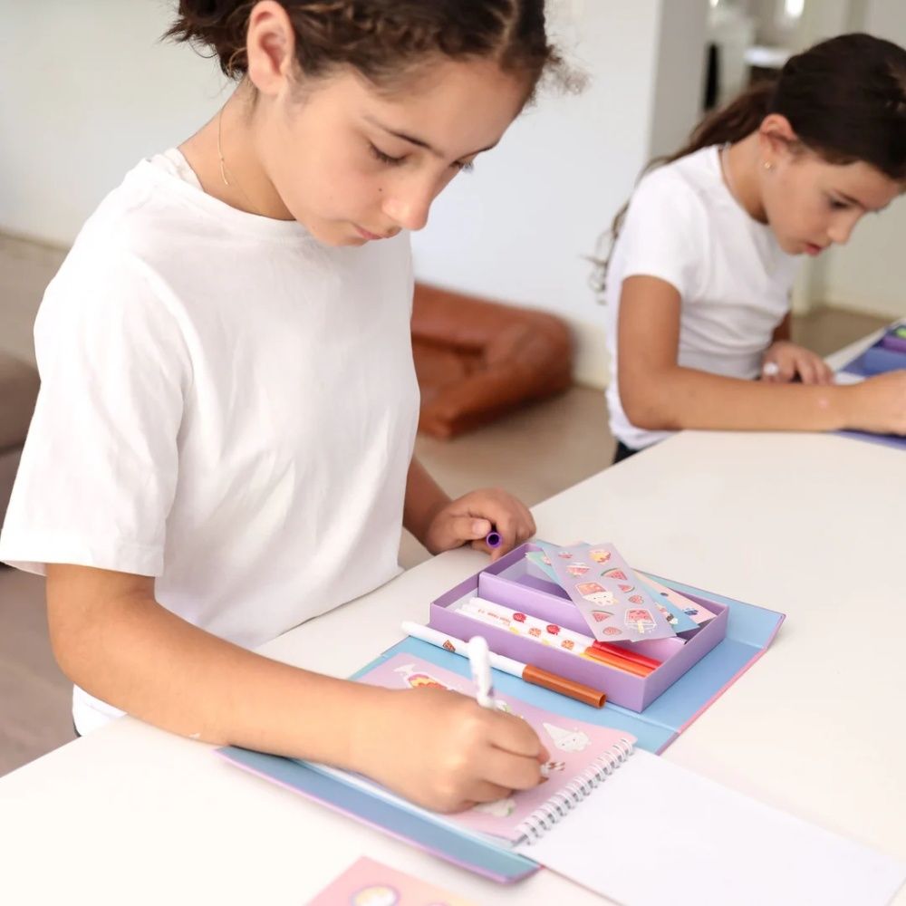 Activity Set Scented Stacks of Stickers Dreamy Desserts By Tiger Tribe - Image 5