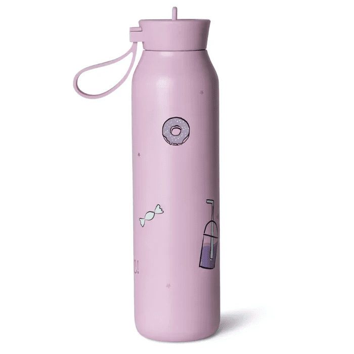 500ml Insulated Water Bottle Stormy Unicorn By Citron
