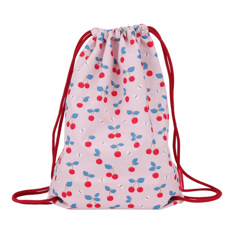 Drawstring Bag Cherries By A Little Lovely Company