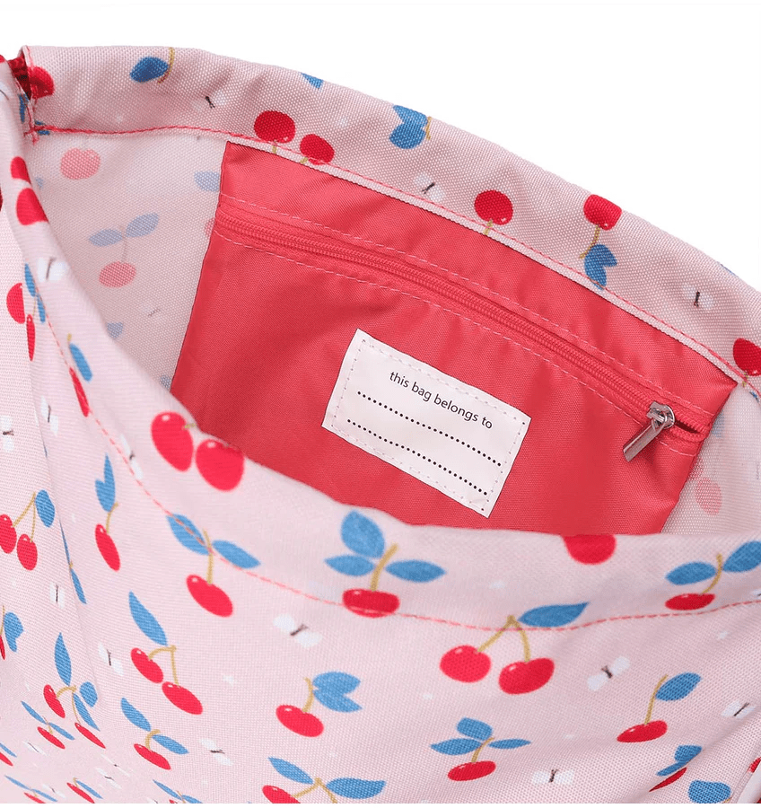 Drawstring Bag Cherries By A Little Lovely Company - Image 6
