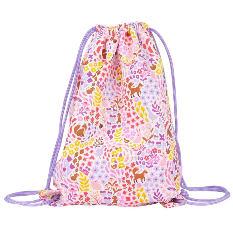 Drawstring Bag Flower Garden By A Little Lovely Company