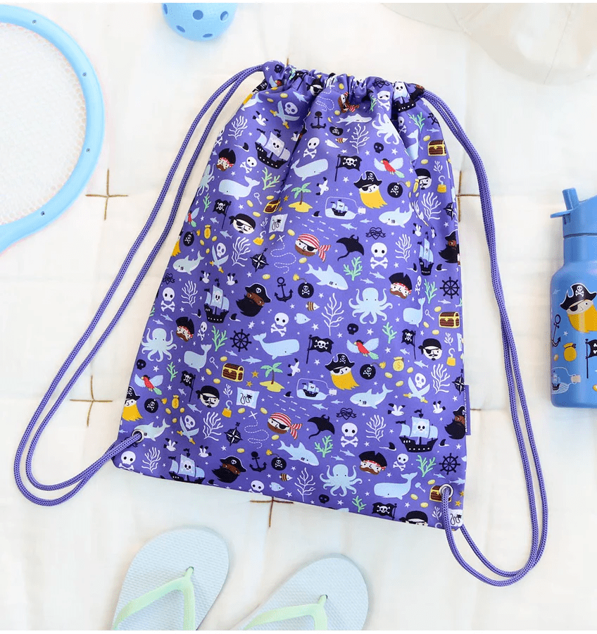 Drawstring Bag Pirates By A Little Lovely Company - Image 4