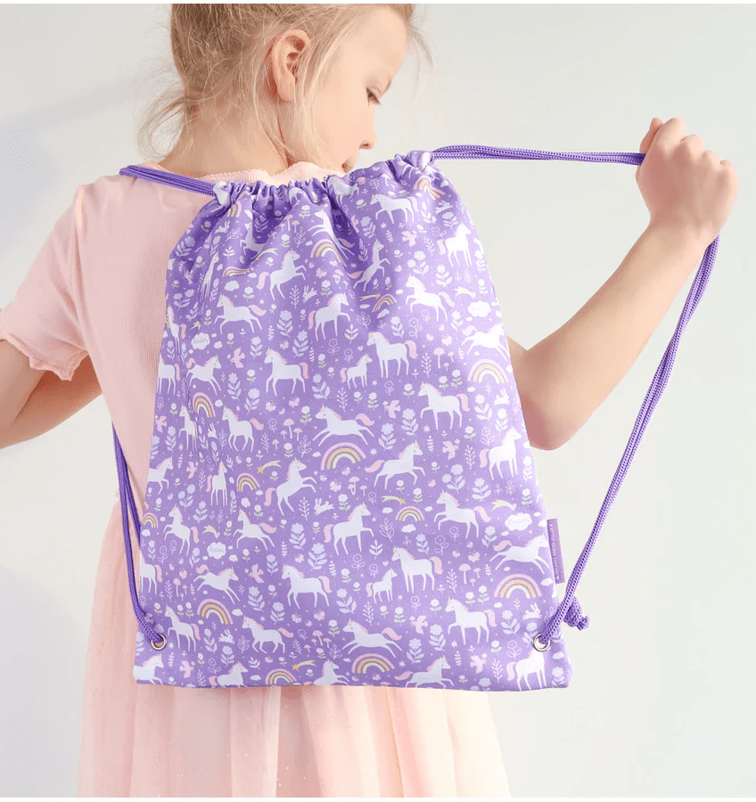Drawstring Bag Unicorn Dreams By A Little Lovely Company - Image 6