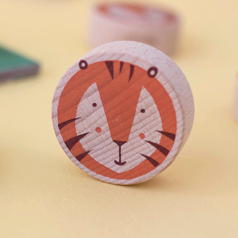 Lion And Tiger Tic Tac Toe By Londji - Image 5
