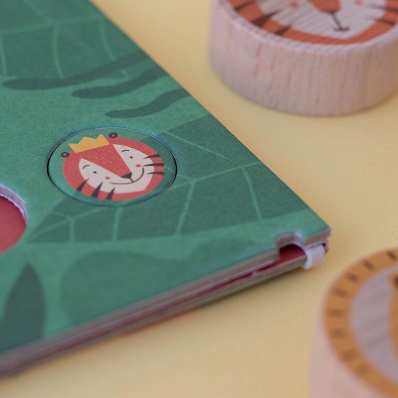 Lion And Tiger Tic Tac Toe By Londji - Image 9