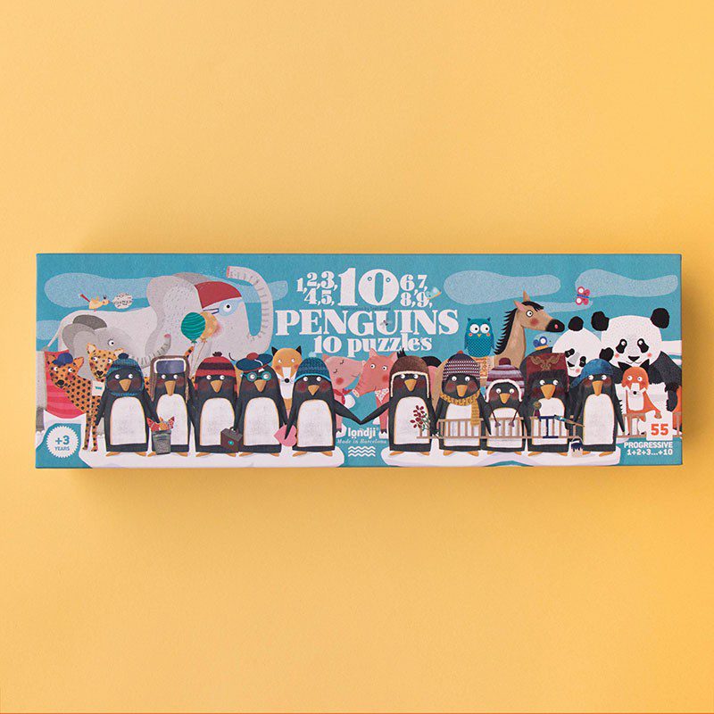 10 Penguins Puzzle By Londji