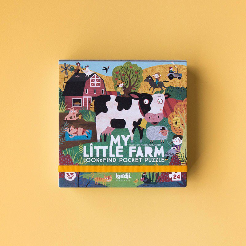 My Little Farm Pocket Puzzle By Londji