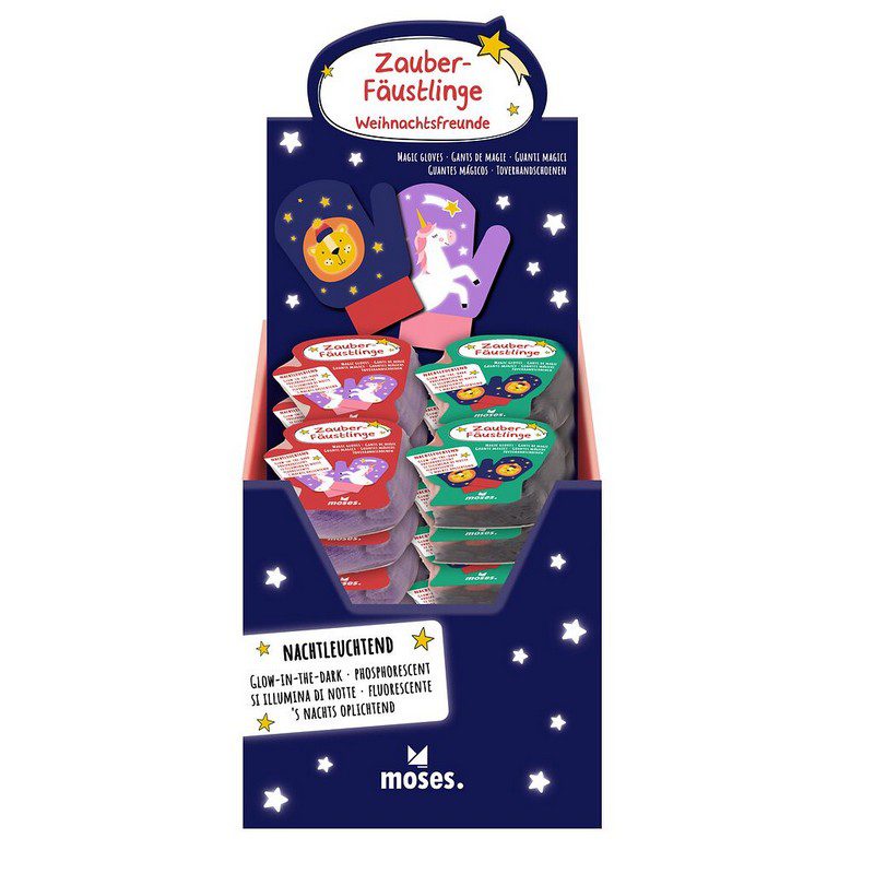 Xmas Magic Gloves Glow In The Dark Design 2024 By Moses