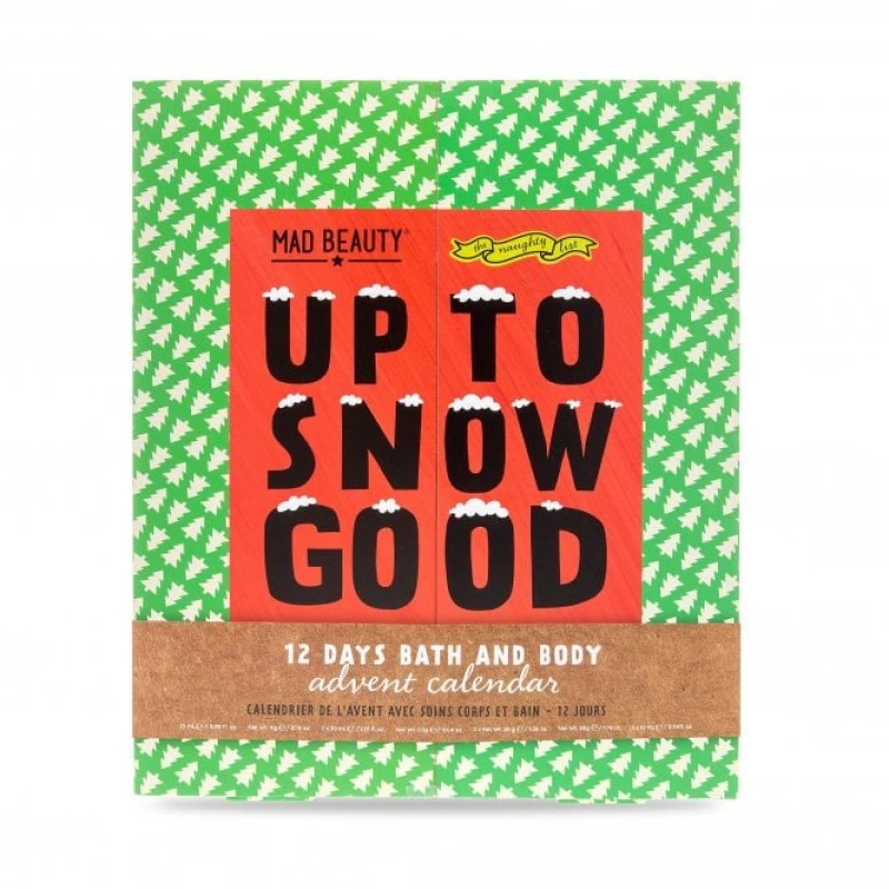 Up To Snow Good 12 Days Bath & Body Advent Calendar By MAD BEAUTY