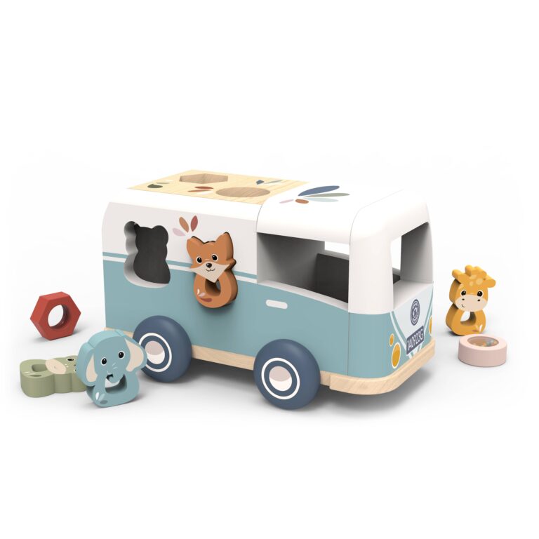 Wooden Storage Truck 24x14x13 cm By Speedy Monkey