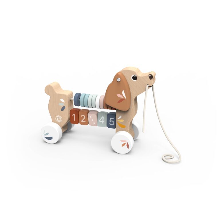 Wooden Sliding “Dog” 25x17x7 cm By Speedy Monkey