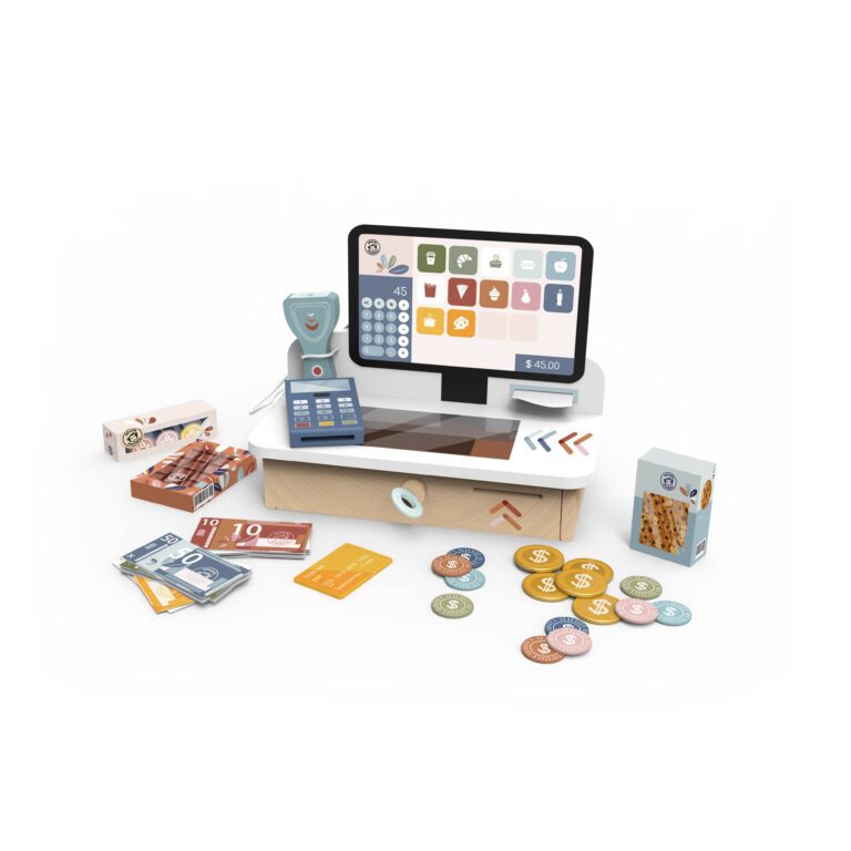 Wooden Cash Box 26x14x19.5 cm By Speedy Monkey