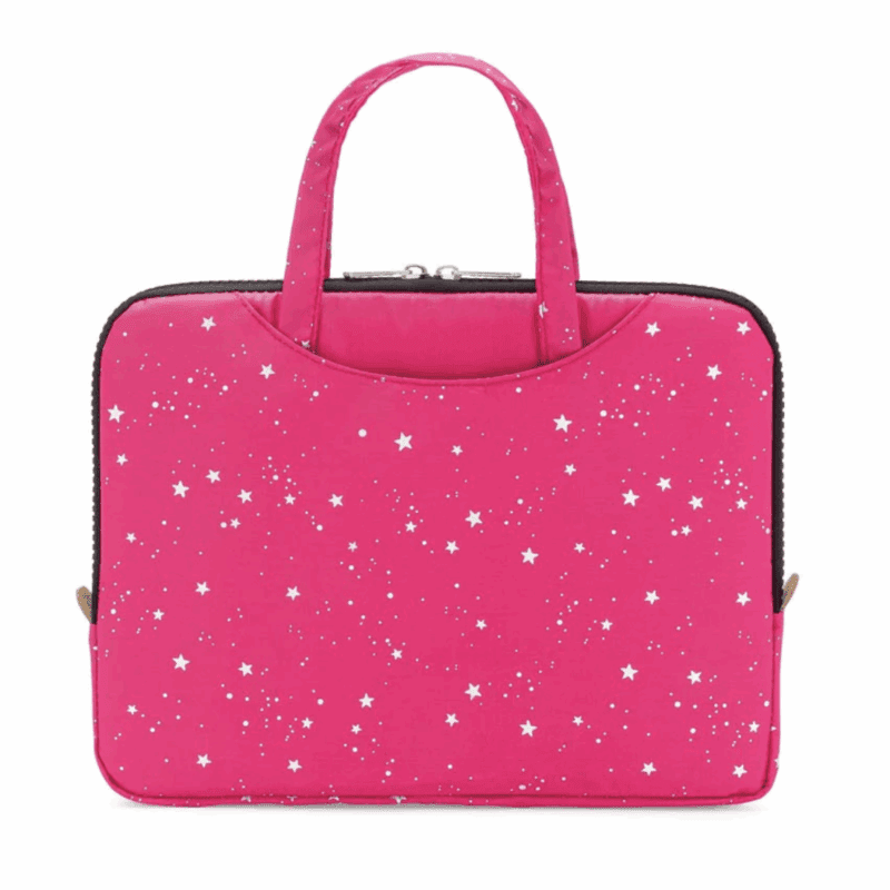 Insulated Lunch Bag - Fuchsia Stars By Yumbox