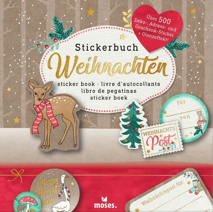 Sticker Book By Moses