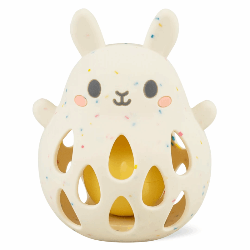 Silicone Rattle Bunny By Tiger Tribe