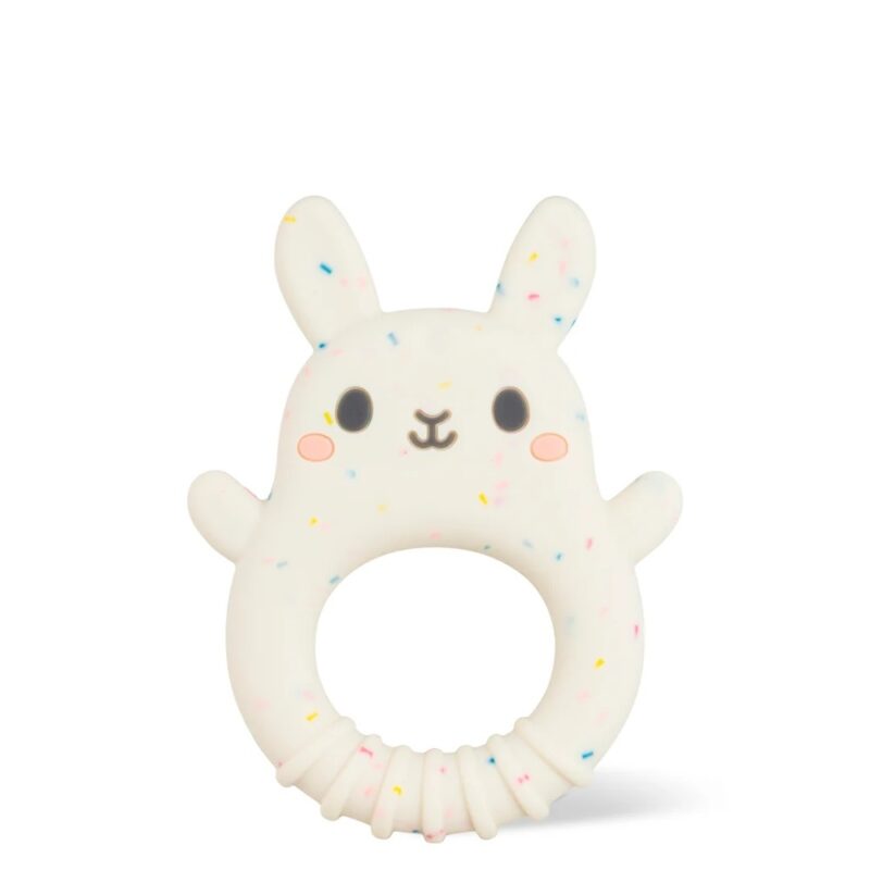 Teething Toy Silicone Teether Bunny By Tiger Tribe