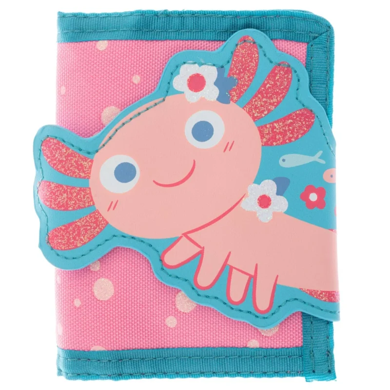 Kids Wallet - Axolotl By Stephen Joseph