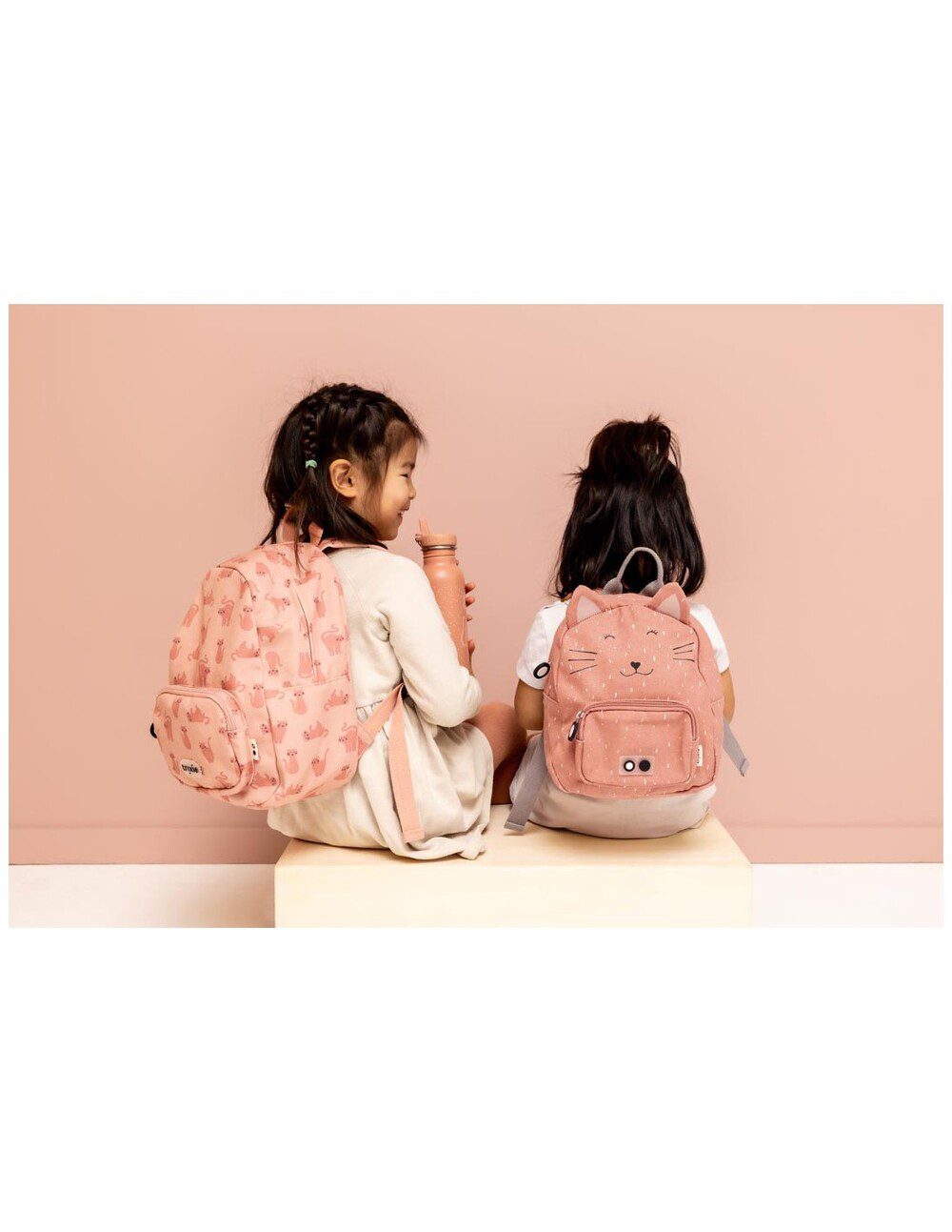 Backpack Print Charming Cat By Trixie - Image 15