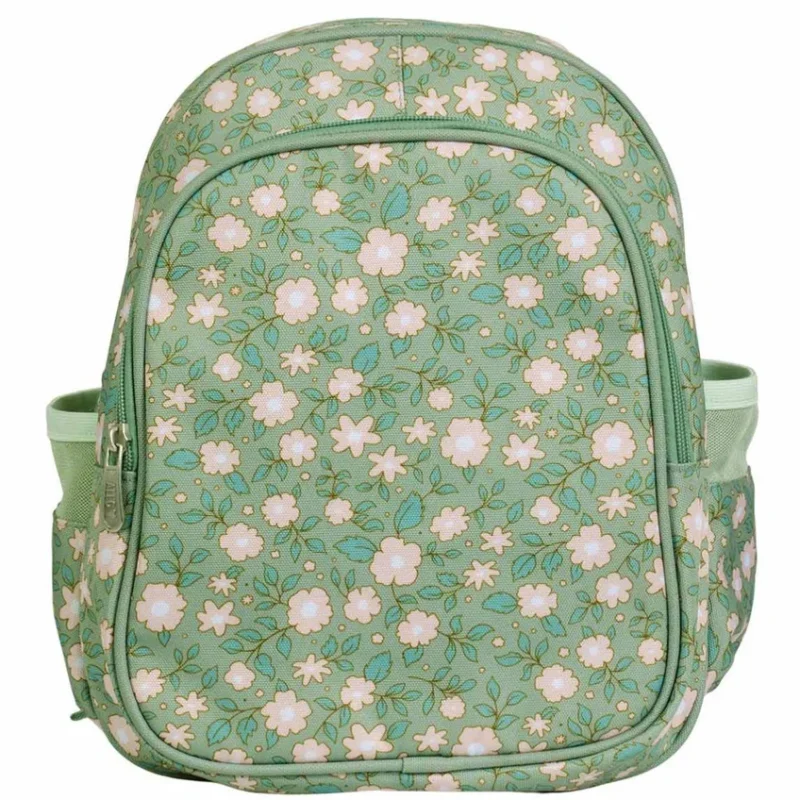 Backpack Blossoms Sage By A Little Lovely Company