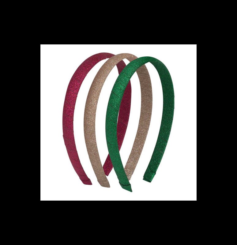 Christmas Glitter Medium Alice Bands By Mimi & Lula