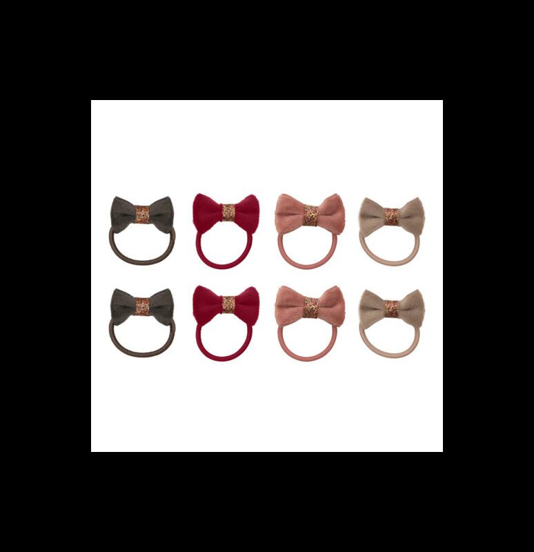 Christmas Velvet Bow Mini Ponies By Mimi & Lula