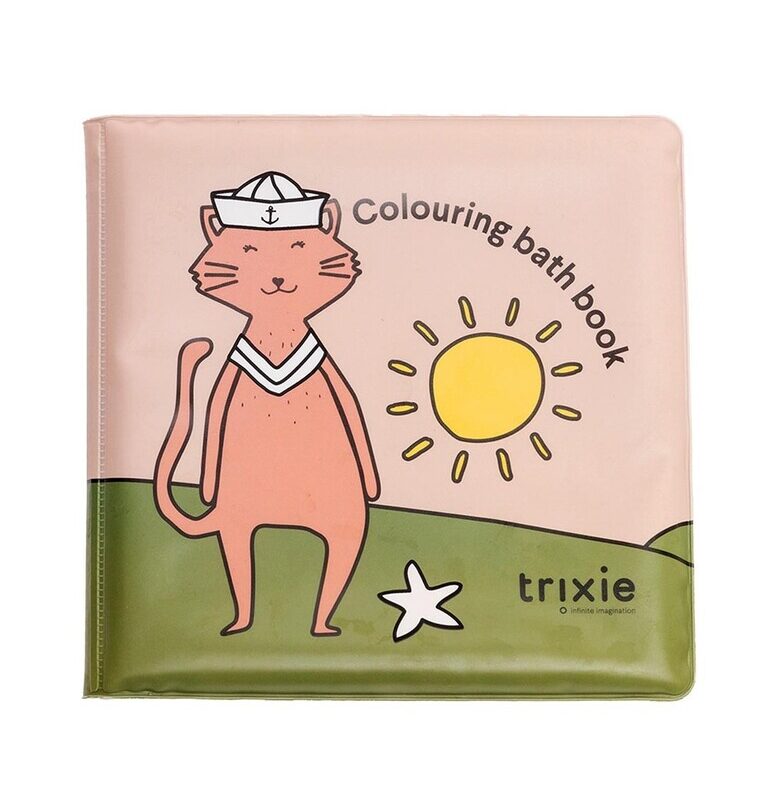 Colouring Bath Book Mrs. Cat And Friends By Trixie