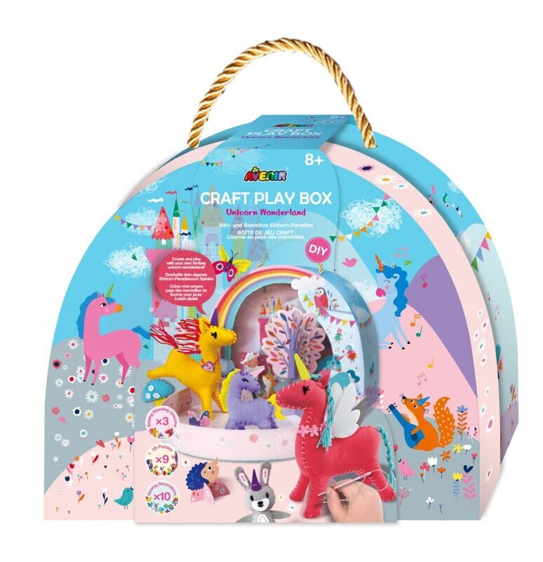 Craft Play Box Unicorn Wonderland By Avenir